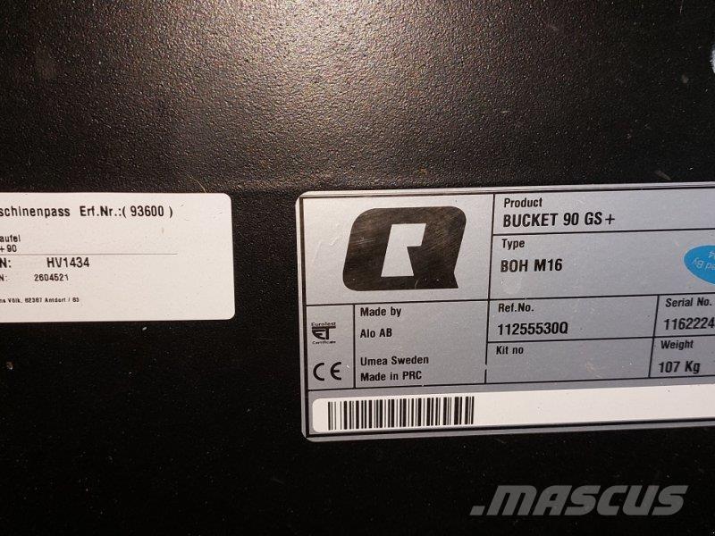 Ålö GS 90+ Etukuormaimen varusteet