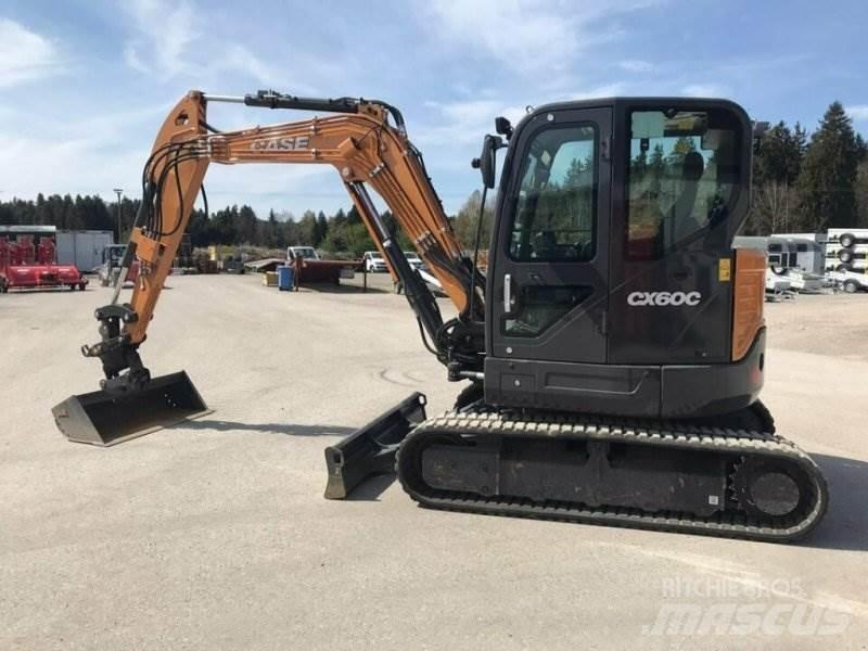 CASE CX60C Minikaivukoneet < 7t