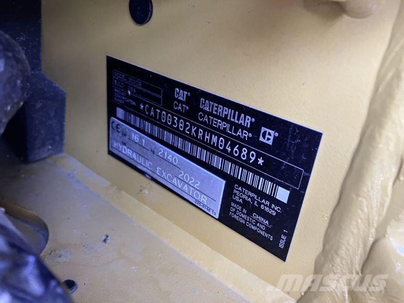 CAT 302CR-05A Pyöräkaivukoneet