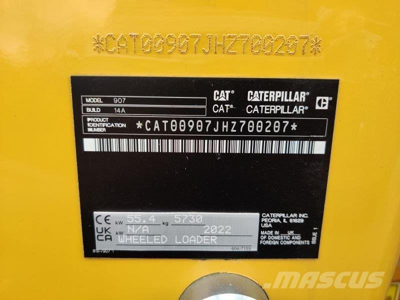 CAT 907 Pyöräkuormaajat