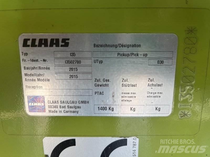 CLAAS Pick-Up Leikkuupöydät
