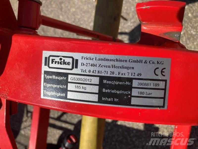 Fricke GS 300 Pöyhimet ja haravat