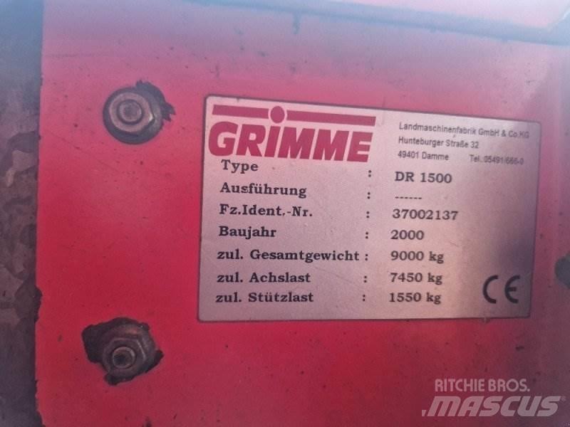 Grimme DR 1500 Perunannostokoneet