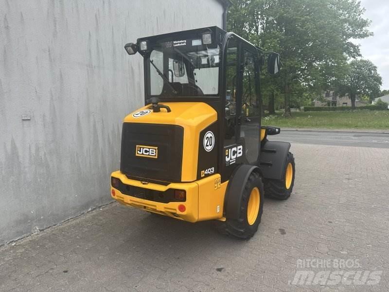 JCB 403 AGRI Etukuormaimet ja kaivuulaitteet