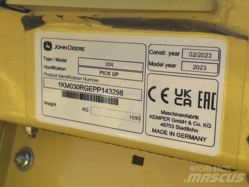 John Deere 30R Heinä- ja tuorerehukoneiden tarvikkeet