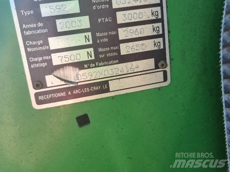 John Deere 592 Pyöröpaalaimet