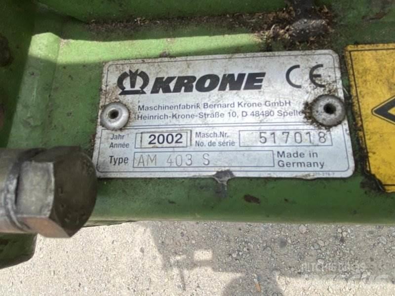 Krone AM 403 S Niittokoneet
