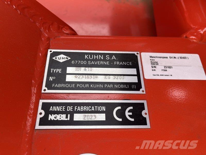 Kuhn RM610R Silppurit