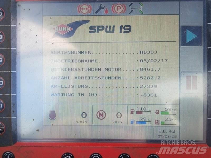 Kuhn SPW 19 Rehuvaunut