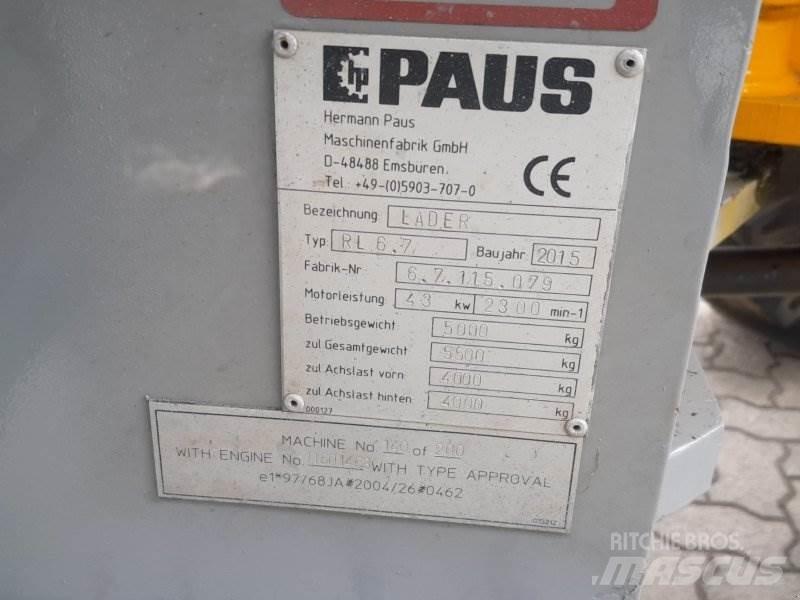 Paus RL 6.7 Pyöräkuormaajat