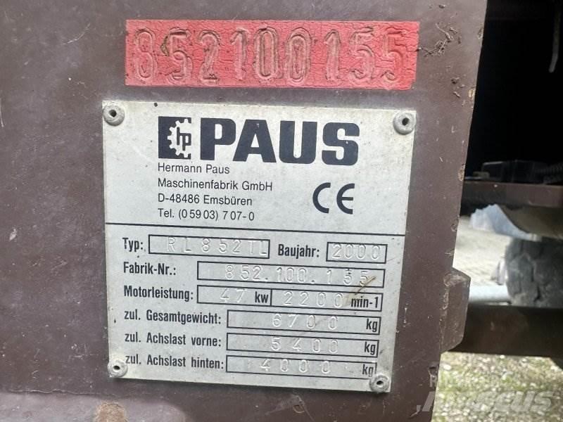 Paus RL 852 TL Kurottajat
