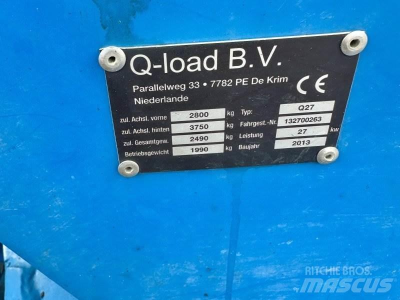 Quappen Q27 Etukuormaimet ja kaivuulaitteet