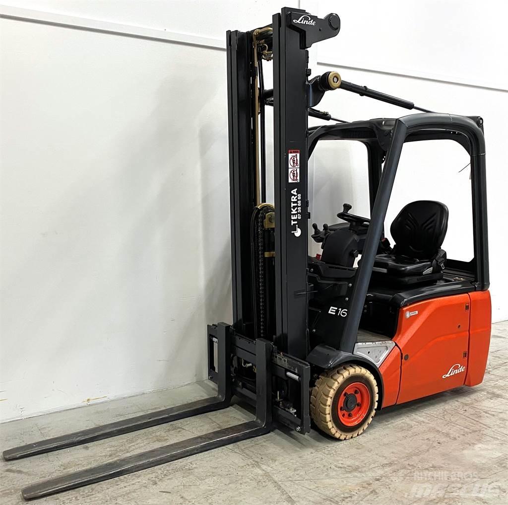 Linde E 16 C-01 Sähkötrukit