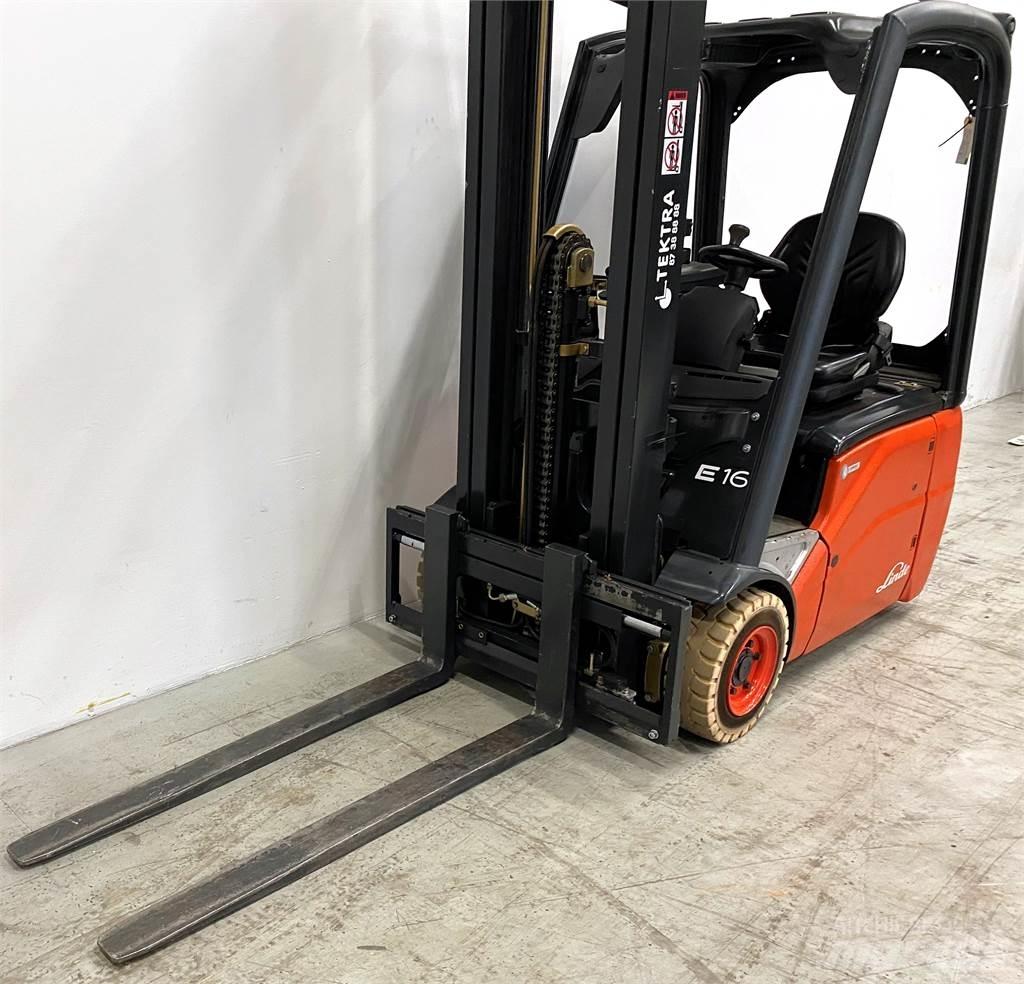 Linde E 16 C-01 Sähkötrukit