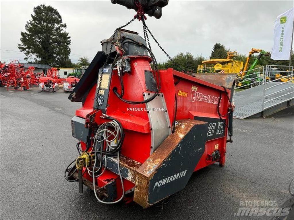  Euromark TX 27 XL Säiliörehun purkulaitteet
