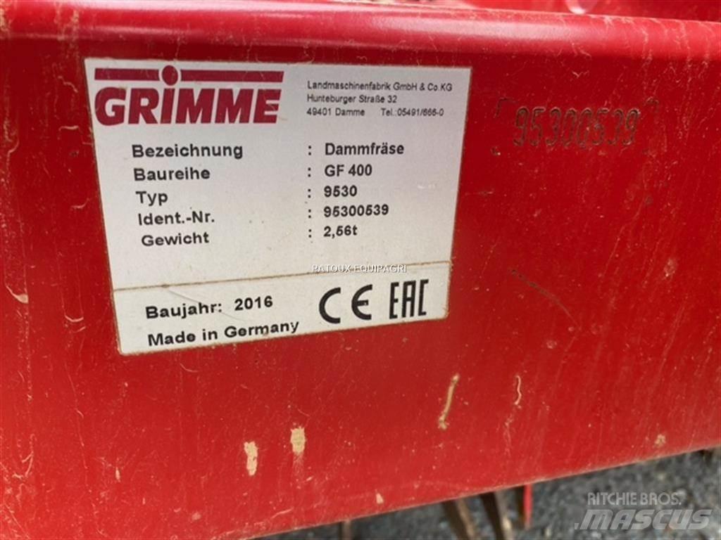 Grimme GF 400 Jyrsimet