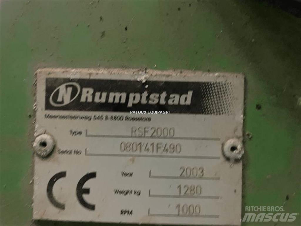 Rumpstad RSF2000 Jyrsimet