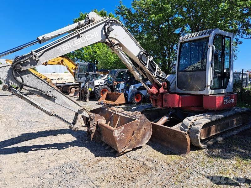 Takeuchi TB80FR Minikaivukoneet < 7t