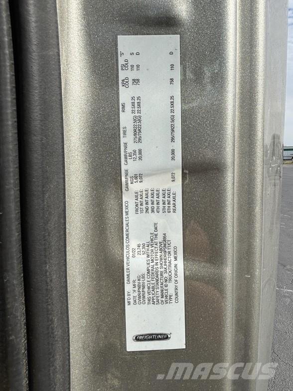 Freightliner CASCADIA 126 Vetopöytäautot