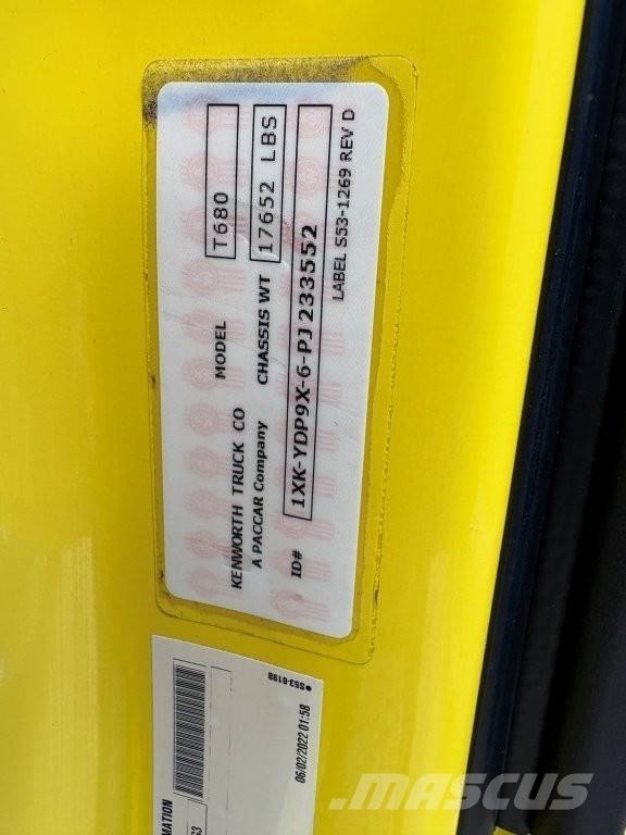 Kenworth T680 Vetopöytäautot