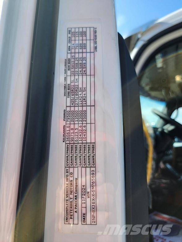 Peterbilt 548 Sora- ja kippiautot