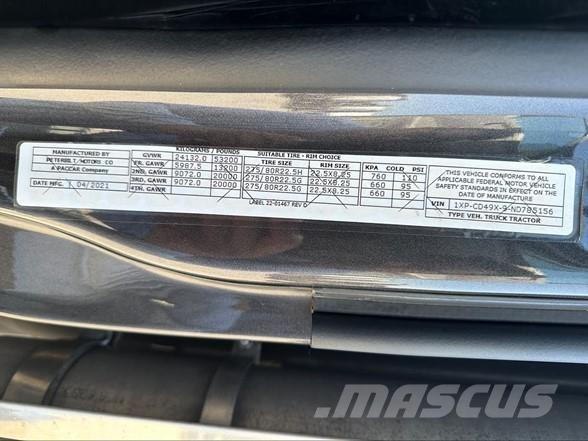 Peterbilt 567 Vetopöytäautot