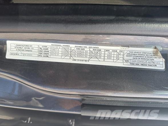 Peterbilt 567 Vetopöytäautot