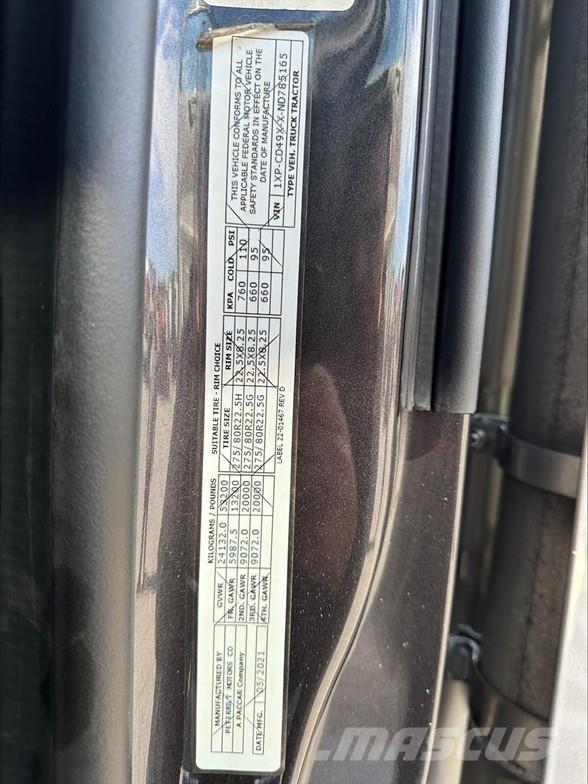 Peterbilt 567 Vetopöytäautot