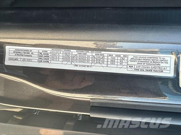 Peterbilt 567 Vetopöytäautot
