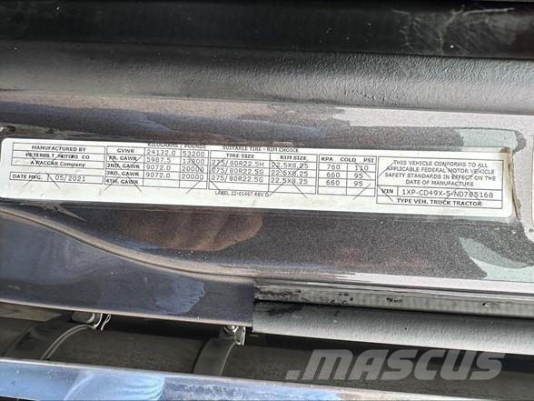 Peterbilt 567 Vetopöytäautot