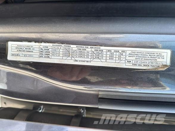 Peterbilt 567 Vetopöytäautot