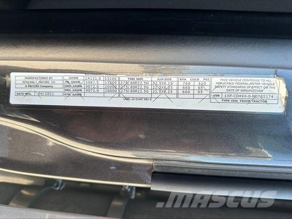 Peterbilt 567 Vetopöytäautot