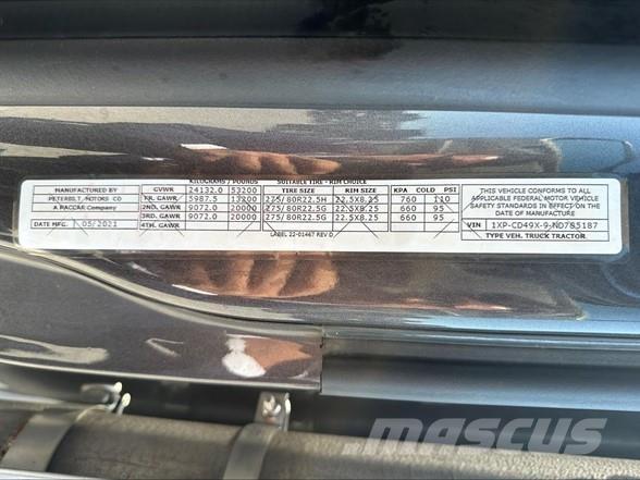 Peterbilt 567 Vetopöytäautot