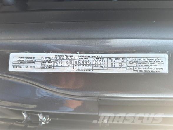 Peterbilt 567 Vetopöytäautot