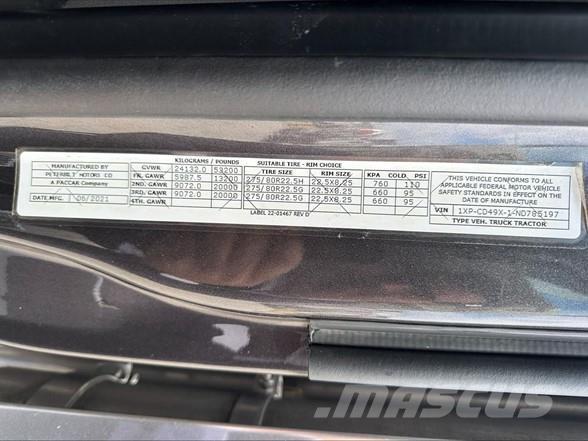 Peterbilt 567 Vetopöytäautot