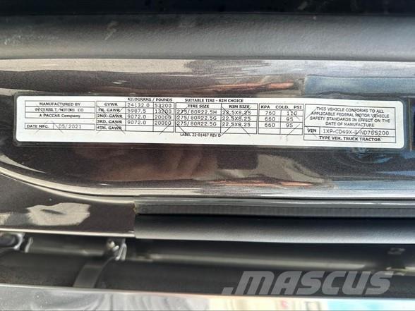 Peterbilt 567 Vetopöytäautot