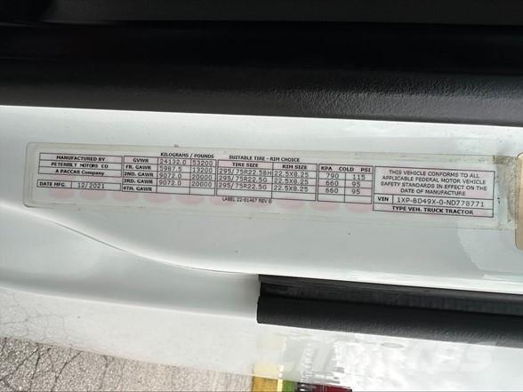 Peterbilt 579 Vetopöytäautot