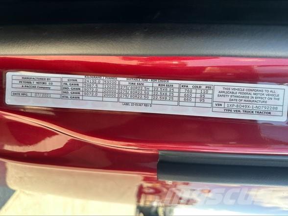 Peterbilt 579 Vetopöytäautot