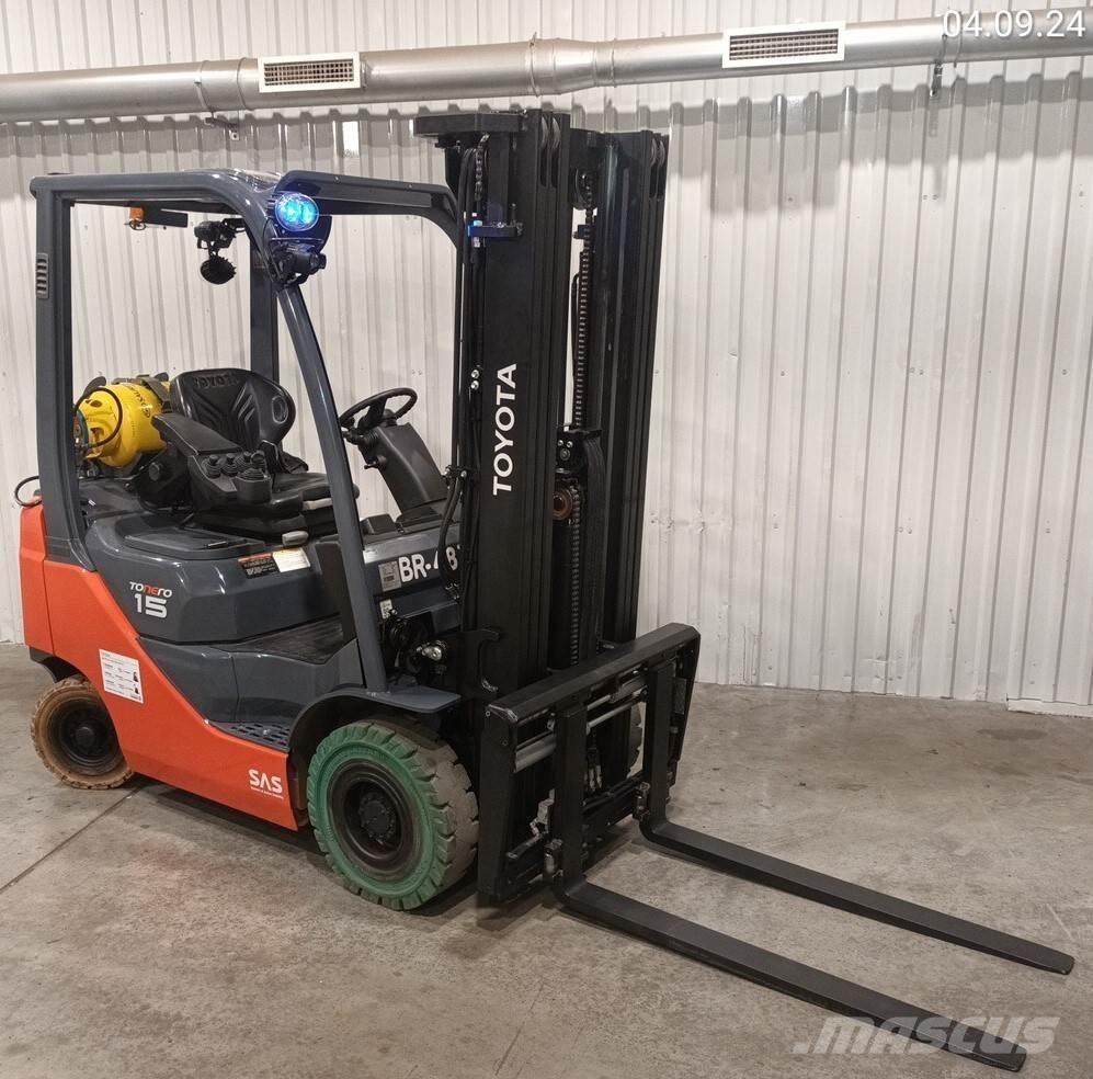 Toyota 02-8FGF15 Nestekaasutrukit