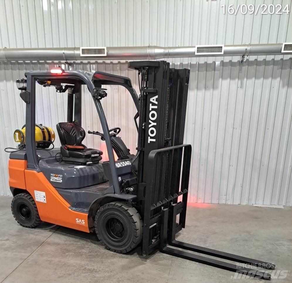 Toyota 02-8FGF25 Nestekaasutrukit