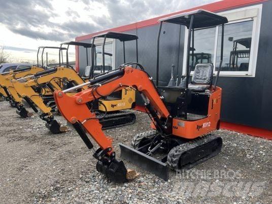 JPC Minipelle KV12 Minikaivukoneet < 7t