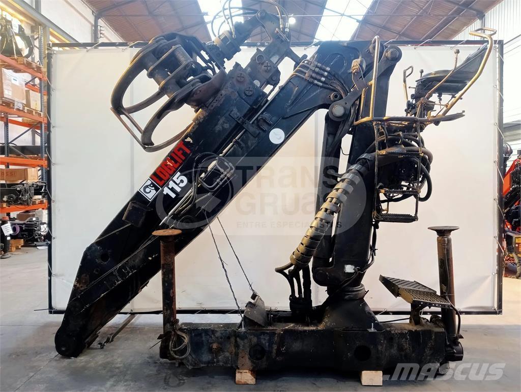 Loglift F115 ZT 93A Juontokourat ja kuormaimet