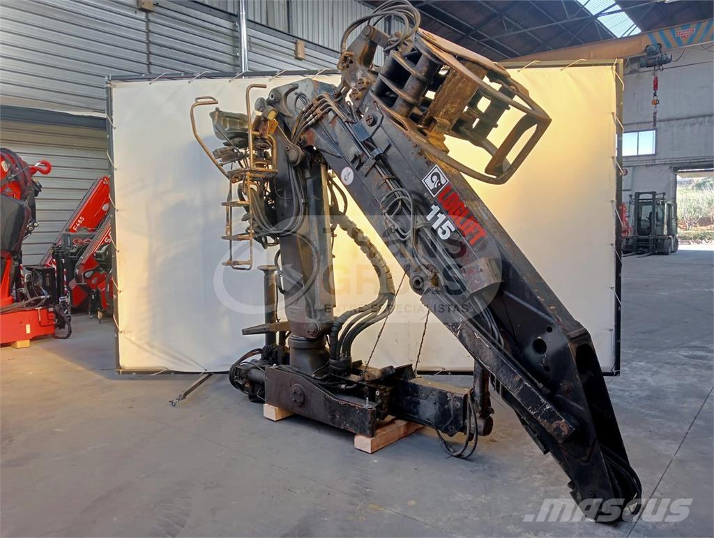 Loglift F115 ZT 93A Juontokourat ja kuormaimet