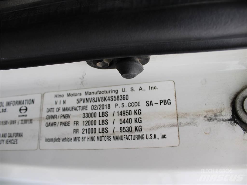 Hino 338 Lava-kuorma-autot