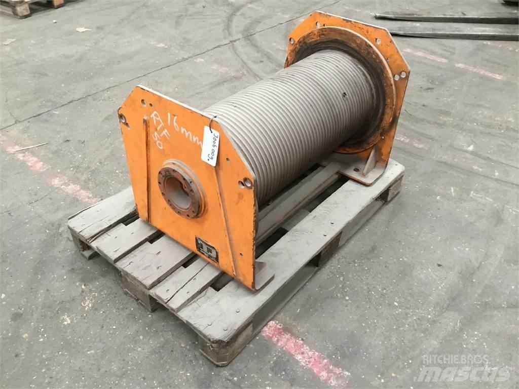 Faun RTF 50-4 winch Nosturien osat ja lisävarusteet