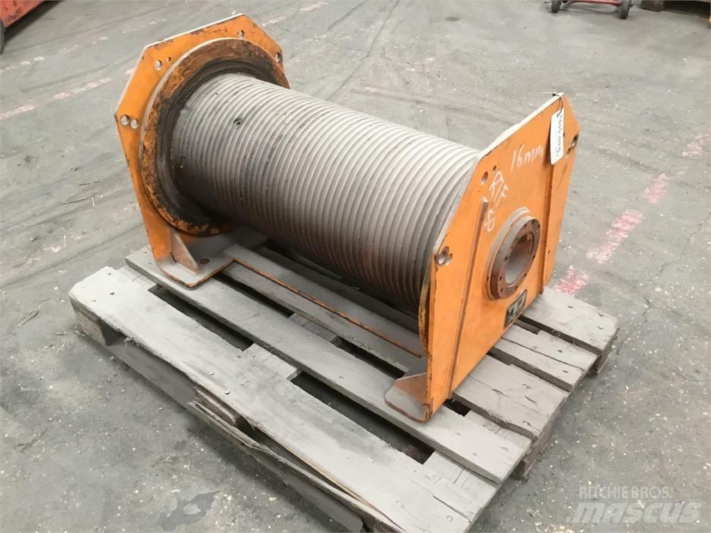 Faun RTF 50-4 winch Nosturien osat ja lisävarusteet