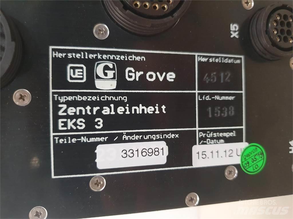 Grove EKS 3 LMB Nosturien osat ja lisävarusteet