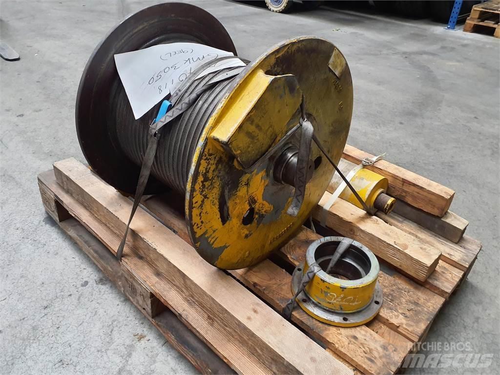 Grove GMK 3050 winch Nosturien osat ja lisävarusteet