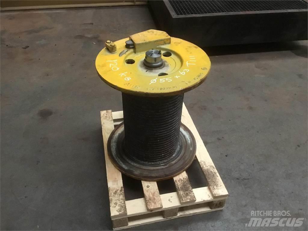 Grove GMK 3055 winch Nosturien osat ja lisävarusteet