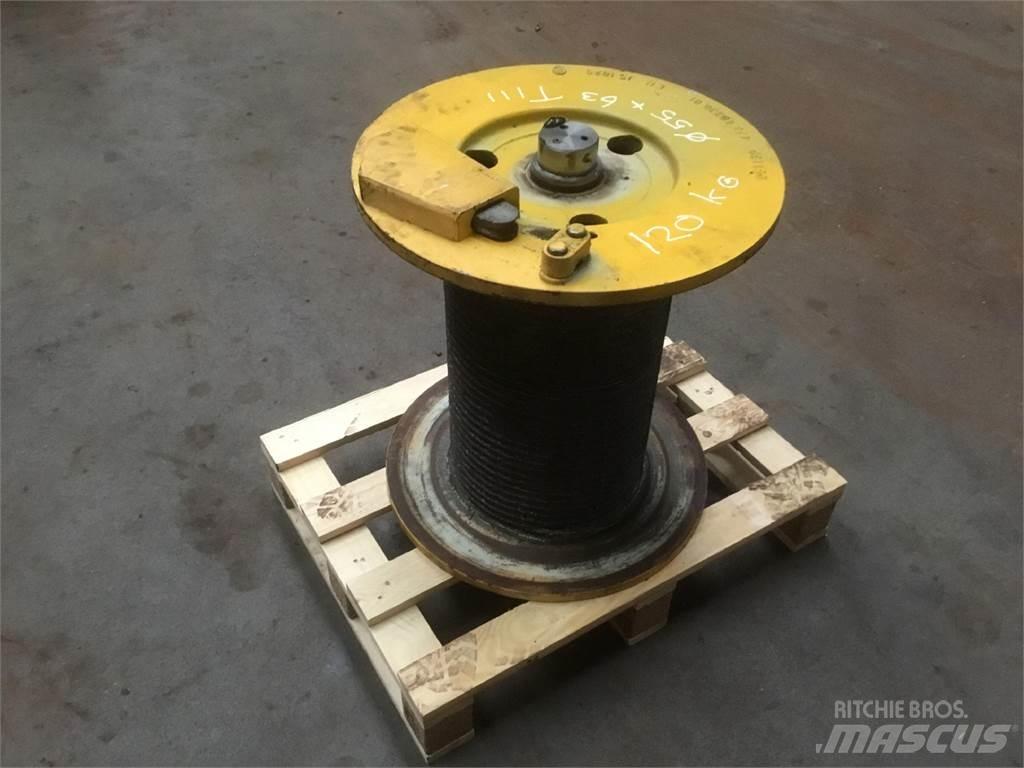 Grove GMK 3055 winch Nosturien osat ja lisävarusteet